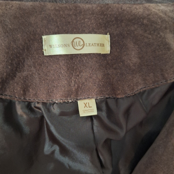 Wilsons Leather Brown Blazer - Great Condition - Picture 10 of 10